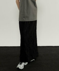 MAISON SPECIAL Bumpy Knit Tight Skirt メゾンスペシャル スカート ロング・マキシスカート ブラック【送料無料】