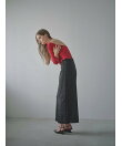 ロングスリーブリブトップス(カップ付き)