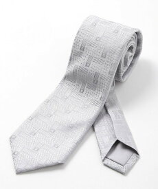 MEN'S BIGI 【TIE YOUR TIE(タイユアタイ)】ジオメトリック柄ネクタイ メンズ ビギ スーツ・フォーマル ネクタイ・蝶ネクタイ ブルー シルバー レッド【送料無料】