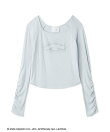 【Cinnamoroll】【接触冷感】ラメプリントミニTシャツ