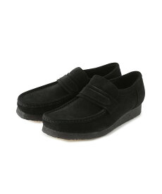 JUNRed CLARKS / クラークス Wallabee Loafer ワラビー ローファー ジュンレッド シューズ・靴 モカシン・デッキシューズ ブラック【送料無料】