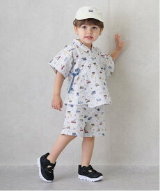 【SALE／40%OFF】petit main 【WEB限定】boysアソート甚平 ナルミヤオンライン 着物・浴衣・和装小物 浴衣 グリーン ネイビー