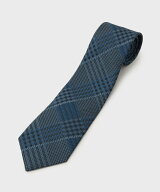 【SALE／55%OFF】TAKEO KIKUCHI エリシルク グレンプレイドネクタイ タケオキクチ スーツ・フォーマル ネ…