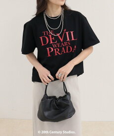 【SALE／50%OFF】fredy emue 【GOOD ROCK SPEED/グッドロックスピード】The DEVIL wears PRADA半袖Tシャツ 2 フレディ アンド グロスター トップス カットソー・Tシャツ ホワイト ブラック