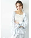 【Cinnamoroll】【接触冷感】ラメプリントカップインキャミソール