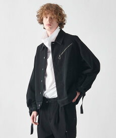 【SALE／60%OFF】JOSEPH STUDIO MEN 【洗える・ユニセックス】シャドウデニム デニムジャケット ジョゼフ オム ジャケット・アウター デニムジャケット ブラック グレー【送料無料】