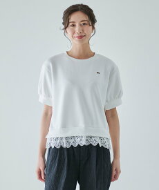 Arnold Palmer レーススリーブ カットプルオーバー アーノルド パーマー トップス カットソー・Tシャツ ホワイト グレー【送料無料】