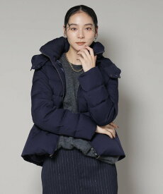 NANO universe 「西川ダウン(R)」サージショートダウン ナノユニバース ジャケット・アウター ダウンジャケット・ダウンベスト グレー ブラック ネイビー【送料無料】