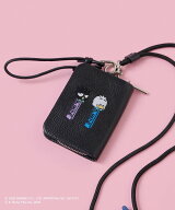 ear PAPILLONNER 【はぴだんぶい×PEZ(ペッツ) ×ear】本革カードケース/コインケース イア パピヨネ 財…