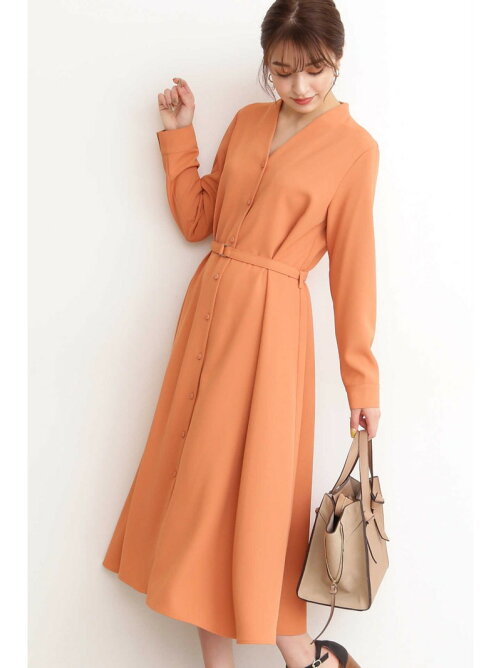 N Natural Beauty Basic Aラインミモレタイトベルトワンピース Rakuten Fashion 楽天ファッション 旧楽天ブランドアベニュー Ae9970