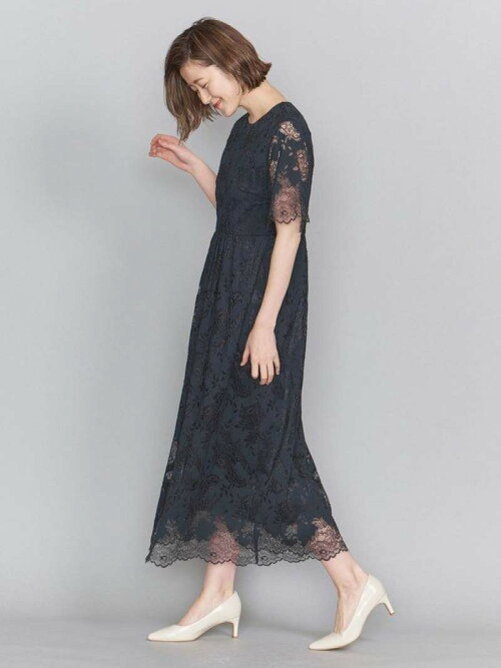 United Arrows Ltd Outlet By Dress フラワーレースロングドレス Rakuten Fashion 楽天ファッション 旧楽天ブランドアベニュー Cq3970