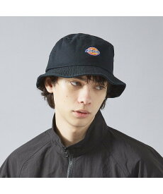 ABAHOUSE LASTWORD 【DICKIES/ディッキーズ】ICON BUCKET HAT/アイコンロゴバケ アバハウス 帽子 ハット ブラック ホワイト ブラウン ベージュ グリーン ブルー ネイビー