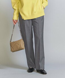 【SALE／50%OFF】BEAUTY&YOUTH UNITED ARROWS ポプリン ストレート パンツ ユナイテッドアローズ アウトレット パンツ その他のパンツ グレー ベージュ ネイビー【送料無料】