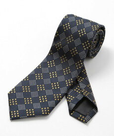 MEN'S BIGI 【TIE YOUR TIE(タイユアタイ)】ヴィンテージ小紋柄ネクタイ メンズ ビギ スーツ・フォーマル ネクタイ・蝶ネクタイ ネイビー ブラウン【送料無料】