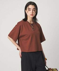 UNITED ARROWS green label relaxing ��CHIHIRO HYODO*green label relaxing���N���b�v�h ���C�h T�V���c ���i�C�e�b�h�A���[�Y �O���[�����[�x�������N�V���O �g�b�v�X �J�b�g�\�[�ET�V���c �z���C�g �O���[ �O