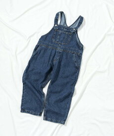 【SALE／10%OFF】BREEZE 【リンク】オーバーオール 10分丈 エフオーオンラインストア オールインワン・オーバーオール オーバーオール・サロペット ブルー