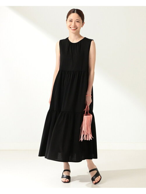 Demi Luxe Beams Demi Luxe Beams ティアード ノースリーブワンピース Rakuten Fashion 楽天ファッション 旧楽天ブランドアベニュー Db6971