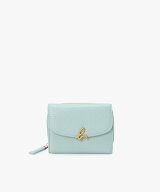 agnes b. VOYAGE レザー 三つ折り ミニ ウォレット "The b." ABW02-02 アニエスベー 財布・ポーチ・ケー…