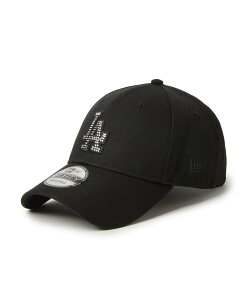 NEW ERA NEW ERA 9FORTY Rhinestone / �j���[�G�� �I�[�o�[���C�h �X�q �L���b�v �u���b�N �O���[ �s���N�y���������z