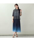 【洗える・3Lサイズあり】グラデーションチュールスカート