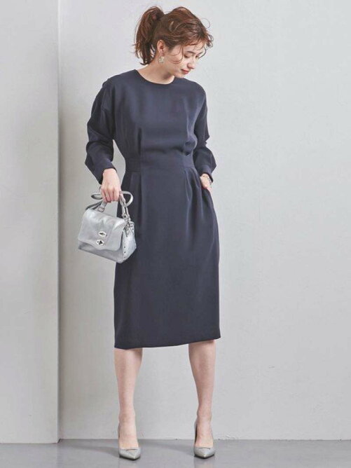 United Arrows Ubcbダブルクロスタックワンピース Rakuten Fashion 楽天ファッション 旧楽天ブランドアベニュー Ah0972