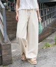 <新色追加><低身長サイズあり>ウォッシュ加工 イージーデニムパンツ/楽ちんデニム 全3色 XS/S/M