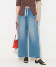 <新色追加><低身長サイズあり>ウォッシュ加工 イージーデニムパンツ/楽ちんデニム 全3色 XS/S/M