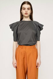 【SALE／44%OFF】SLY DOCKING EDGE SHOULDER トップス スライ トップス カットソー・Tシャツ ブラック ホワイト レッド グレー