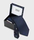 【お酒柄】ブルーネクタイ&タイバー BOXセット