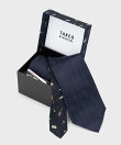 【お酒柄】ブルーネクタイ&タイバー BOXセット