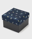 【お酒柄】ブルーネクタイ&タイバー BOXセット
