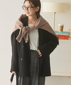 AMERICAN HOLIC オーバーサイズダブルジャケット アメリカンホリック ジャケット・アウター テーラードジャケット・ブレザー ブラウン ブラック【送料無料】