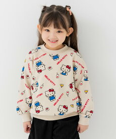 SANRIO ＜サンリオ＞総柄裏毛トレーナー チルツー トップス スウェット・トレーナー