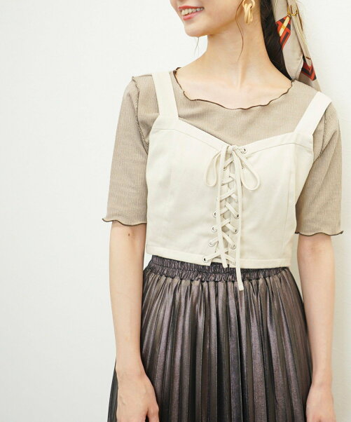 Archives レースアップコットンビスチェ Rakuten Fashion 楽天ファッション 旧楽天ブランドアベニュー Bh5974