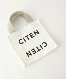 CITEN ＜CITEN＞ロゴ ステートメント バッグ S シテン バッグ トートバッグ レッド ホワイト ブラウン グレー ブラック ブルー ネイビー イエロー