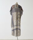 フロントボタン柄ワンピース2【SUM1 STYLE】