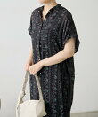 フロントボタン柄ワンピース2【SUM1 STYLE】