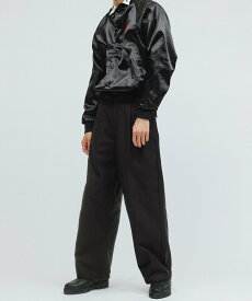 【SALE／30%OFF】M TO R [PANTS]MILITARY DRAWSTRING PANTS アダムエロペ パンツ その他のパンツ ブラック カーキ【送料無料】