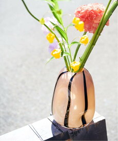 JOURNAL STANDARD FURNITURE FLOWER VASE STRIPE 20 花器 花瓶 フラワーベース ジャーナルスタンダードファニチャー インテリア・生活雑貨 フラワーベース・花瓶 ベージュ