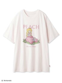 gelato pique 【ピーチコレクション】プリントTシャツ ジェラートピケ インナー・ルームウェア その他のインナー・ルームウェア ホワイト イエロー ピンク【送料無料】