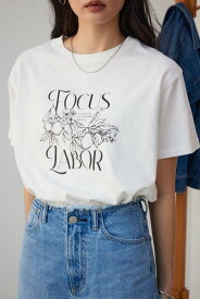 AZUL BY MOUSSY フルーツTシャツ アズールバイマウジー トップス カットソー・Tシャツ ホワイト ブラック グレー