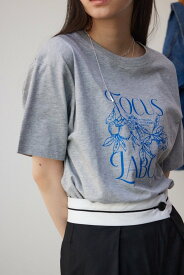 AZUL BY MOUSSY フルーツTシャツ アズールバイマウジー トップス カットソー・Tシャツ ホワイト ブラック グレー