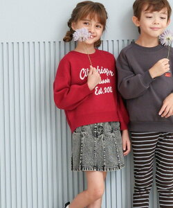 �ySALE�^40%OFF�zGLOBAL WORK CHEER ON�f�j���X�J�[�g/100-120cm�W�J/586525 �O���[�o�����[�N �X�J�[�g �~�j�X�J�[�g �u���[ �u���b�N