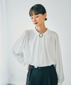 LEPSIM 【入卒式/セレモニー】2WAYボウタイブラウス レプシィム トップス シャツ・ブラウス ホワイト ピンク【送料無料】