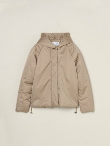 three dots Puffer hoody jacket �X���[�h�b�c �W���P�b�g�E�A�E�^�[ ���̑��̃W���P�b�g�E�A�E�^�[ �z���C�g �x�[�W���y���������z