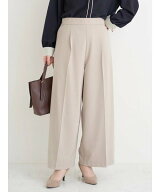 【SALE／30%OFF】Re-J&SUPURE 【ストレッチツイル】ワイドパンツ(セットアップ可) リジェイアンドスプル …