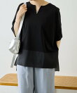 裾シアーTシャツ26【SUM1 STYLE】