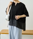 裾シアーTシャツ26【SUM1 STYLE】