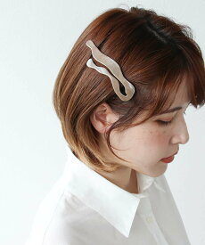 Cepica CEPICA/Waveマーブルバレッタ ヴィド・ポッシュドゥセピカ ヘアアクセサリー バレッタ・ヘアクリップ・ヘアピン グリーン ブルー ベージュ