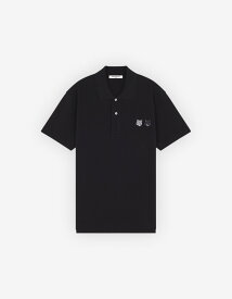 Maison Kitsune Maison Kitsune/(M)DOUBLE BOLD FOX HEAD PATCH COMFORT POLO メゾン キツネ トップス ポロシャツ ブラック ネイビー【送料無料】